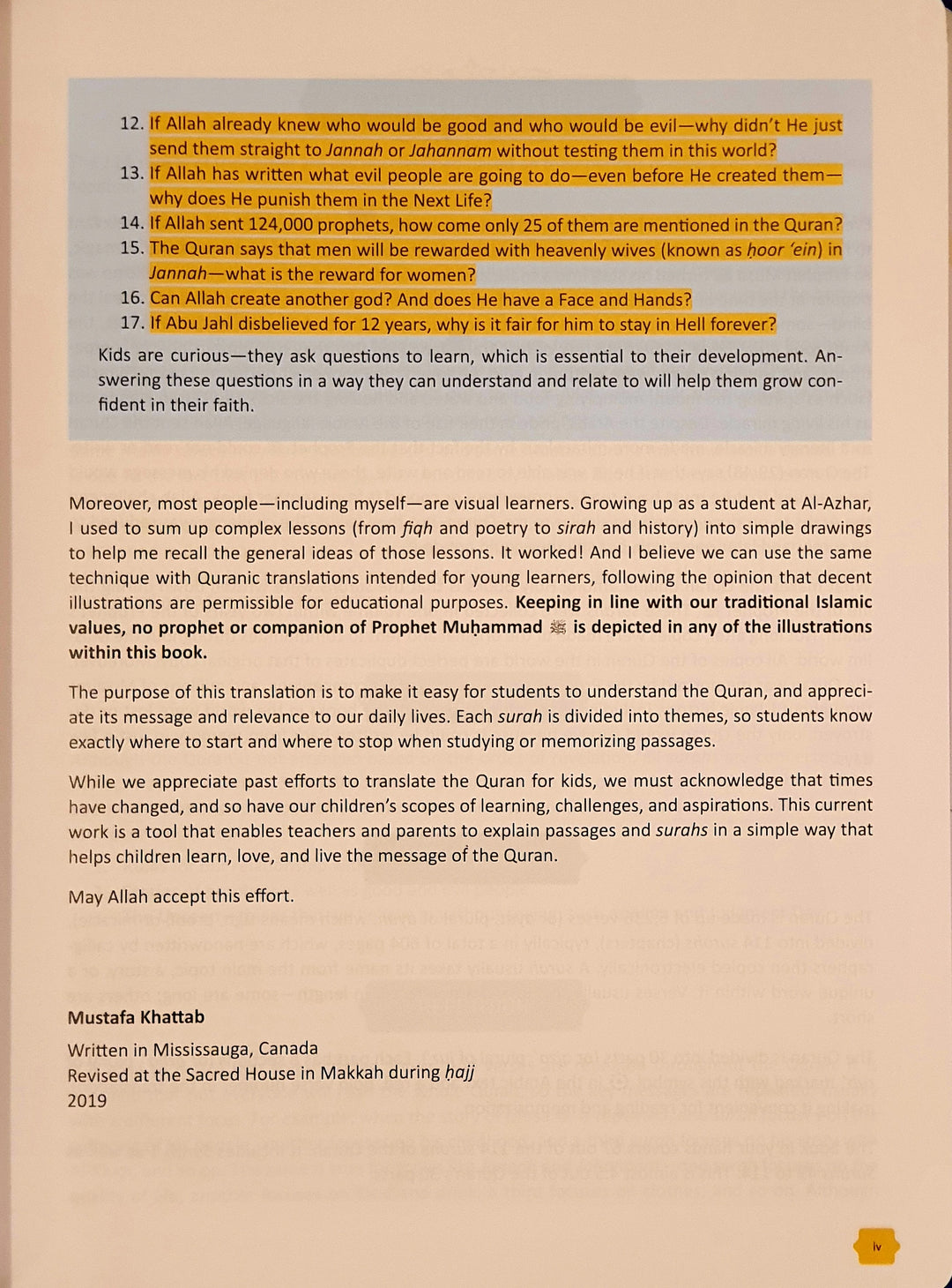 Clear Quran for Kids - Cover